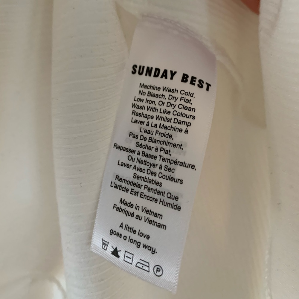 Sunday Best White Dress - Picture 3 of 4